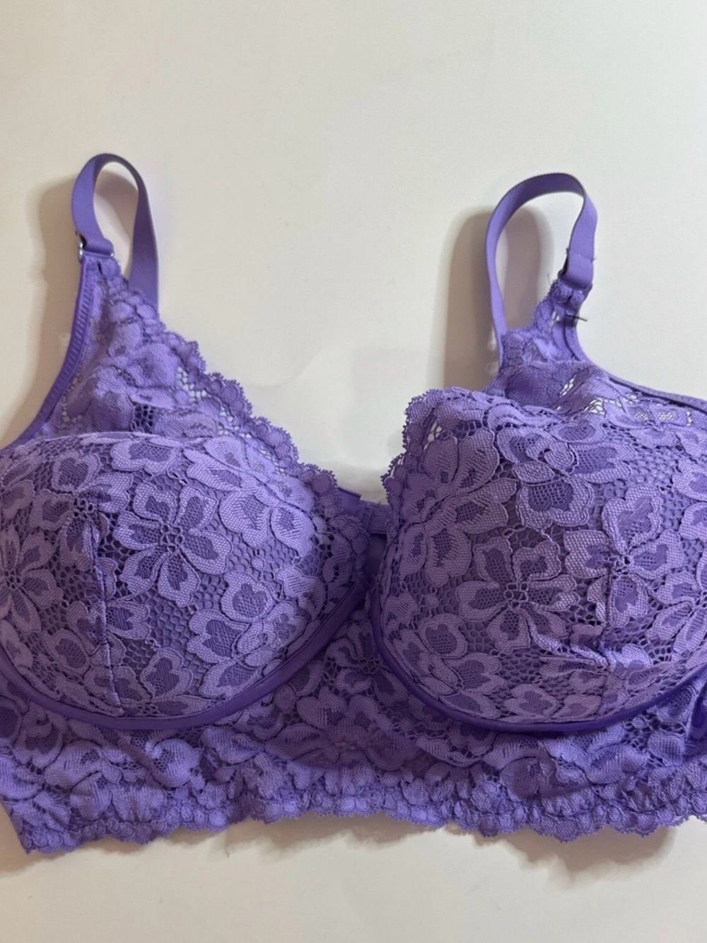 Maidenform Lavender Lace Underwire Bralette